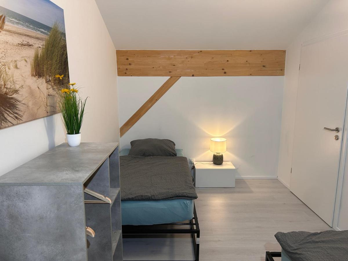 Moderne Maisonettewohnung/2 Zimmer/Kueche/Bad #2 มาร์คท์ชวาเบน ภายนอก รูปภาพ